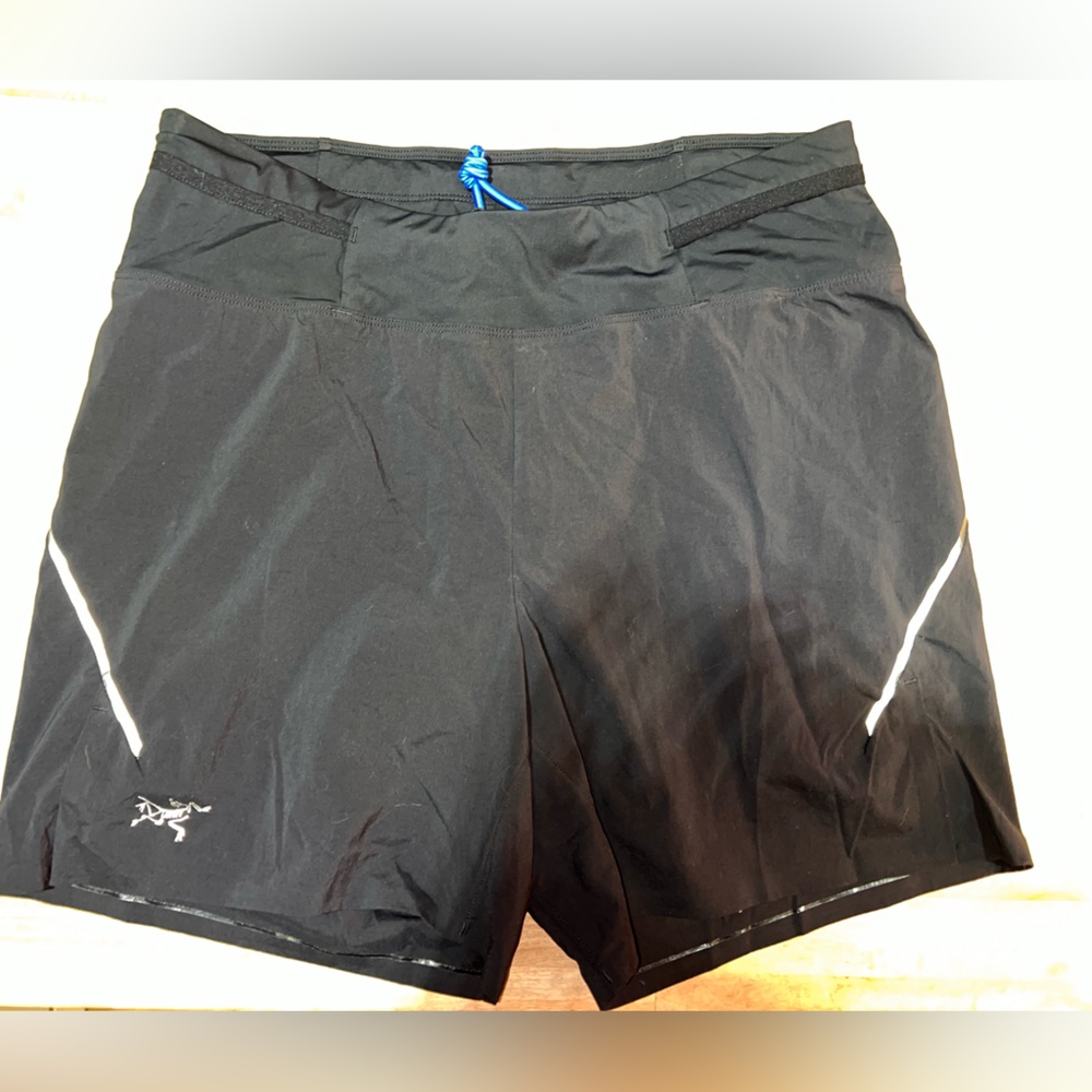Arc'teryx Norvan Men’s S Black Running Athletic 5” Shorts EUC